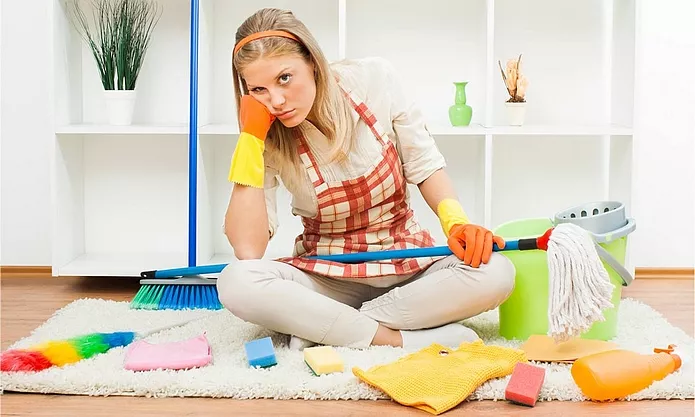 så organiserar du din städning för att städa hemmet effektivt